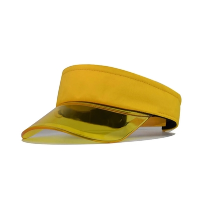 Chapéus de Verão Golf Visor Transparente Caps Custom Sunscreen Proteção Anti-Uv Top Visor Cap Vazio