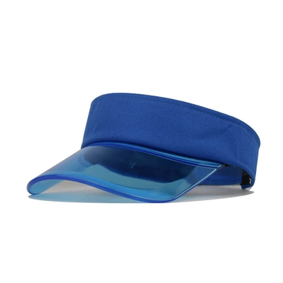 Chapéus de Verão Golf Visor Transparente Caps Custom Sunscreen Proteção Anti-Uv Top Visor Cap Vazio