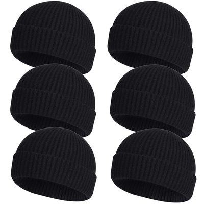 Chapéus de boné de tricô para adultos para ocasiões casuais Bordado/Jacquard/padrão em branco e circunferência do chapéu
