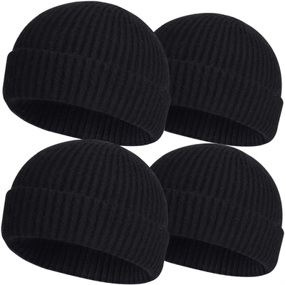 Chapéus de boné de tricô para adultos para ocasiões casuais Bordado/Jacquard/padrão em branco e circunferência do chapéu