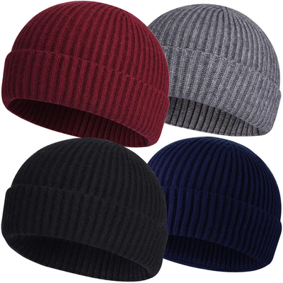 Chapéus de boné de tricô para adultos para ocasiões casuais Bordado/Jacquard/padrão em branco e circunferência do chapéu