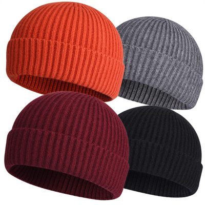 Chapéus de boné de tricô para adultos para ocasiões casuais Bordado/Jacquard/padrão em branco e circunferência do chapéu