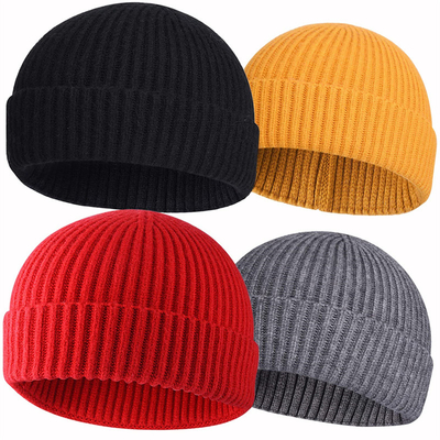 Chapéus de boné de tricô para adultos para ocasiões casuais Bordado/Jacquard/padrão em branco e circunferência do chapéu