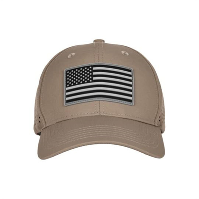 Oen Custom Design American Flag Baseball Cap Mens bordado Chapéu de Beisebol Perforado