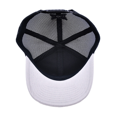 Atacado Snapback Trucker Hat 6 Panel Mesh Hats 3d bordado Custom Trucker Cap