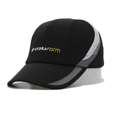 Chapéu desportivo rápido seco não estruturado custom bordado logotipo respirável chapéu desportivo impermeável