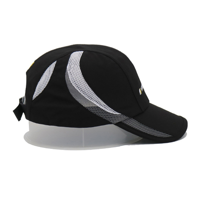 Chapéu desportivo rápido seco não estruturado custom bordado logotipo respirável chapéu desportivo impermeável