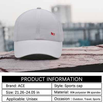 Fabricante de chapéu ACE Novo Tecnologia Tecnologia Estilo sem costura Estilo branco Baseball Sport Baseball Hats