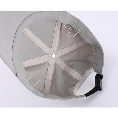 Gráfico Custom 6 Panel Unisex Laser Perforado Impermeável Baseball Golf Cap Hat Mesh Chapéus Desportivos