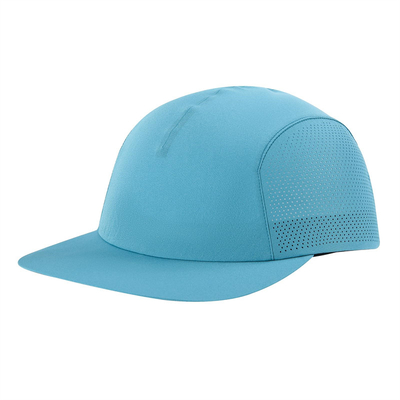 Chapéu de basebol não estruturado de borda plana, rápido e seco, chapéu de caminhão, chapéu de desporto para homens e mulheres