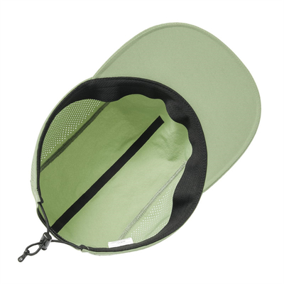 Chapéu de basebol não estruturado de borda plana, rápido e seco, chapéu de caminhão, chapéu de desporto para homens e mulheres