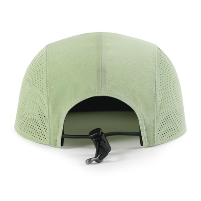 Chapéu de basebol não estruturado de borda plana, rápido e seco, chapéu de caminhão, chapéu de desporto para homens e mulheres
