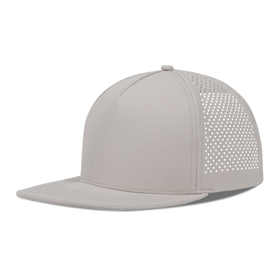Rapido Laser Seco Golf Performance Snapback Chapéu Perforado Flat Cap Borda