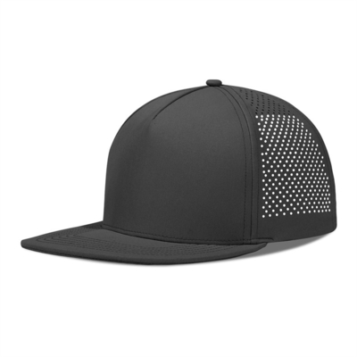 Rapido Laser Seco Golf Performance Snapback Chapéu Perforado Flat Cap Borda