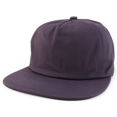 Chapéu Snapback de 5 painéis ajustável não estruturado