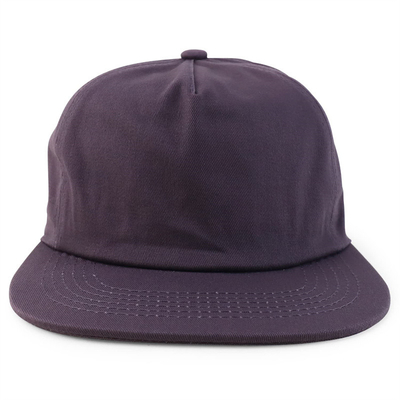 Chapéu Snapback de 5 painéis ajustável não estruturado