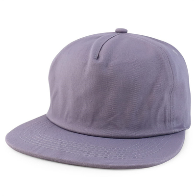 Chapéu Snapback de 5 painéis ajustável não estruturado