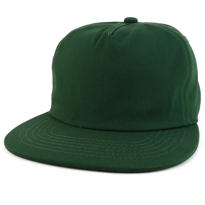 Chapéu Snapback de 5 painéis ajustável não estruturado