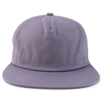 Chapéu Snapback de 5 painéis ajustável não estruturado