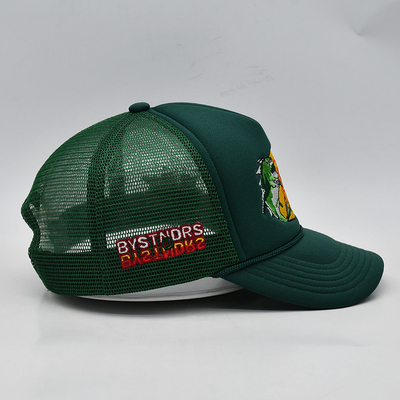 Embroidery personalizado 5 Painel de espuma Trucker Caps de alta qualidade de corda Trucker Cap com logotipo