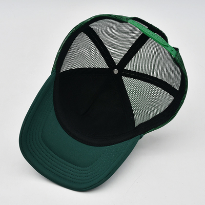 Embroidery personalizado 5 Painel de espuma Trucker Caps de alta qualidade de corda Trucker Cap com logotipo