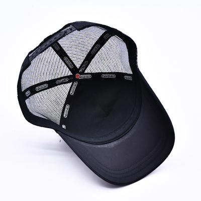 Logotipo personalizado 5 Panel Trucker Cap Wholesale Ajustável Snapback Trucker Hat Fornecedor