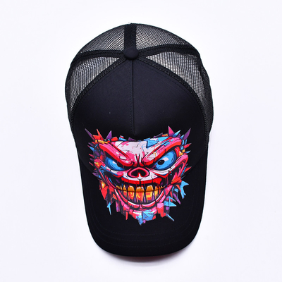 Logotipo personalizado 5 Panel Trucker Cap Wholesale Ajustável Snapback Trucker Hat Fornecedor