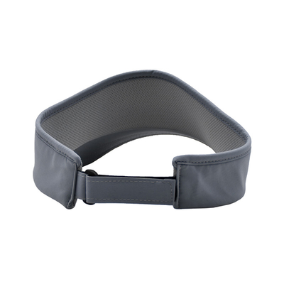 Verão Outdoor Correndo Visor Cap Sol Custom Cinza Visor Tennis Chapéu para Golf