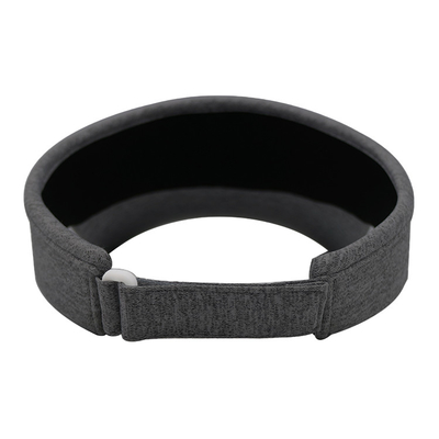 Chapéu de visor de sol esportivo cinza personalizado