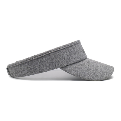 Esporte de Verão Capuz de Visor de Sol Seco Impressão Personalizada Chapéu de Visor Ajustável