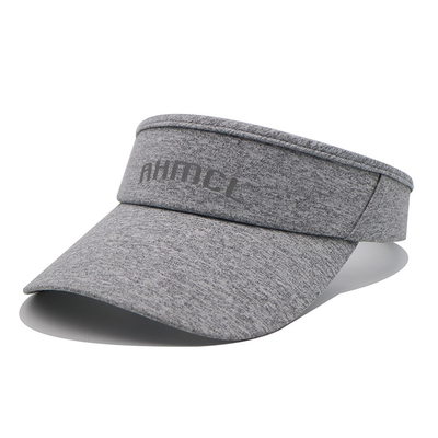 Esporte de Verão Capuz de Visor de Sol Seco Impressão Personalizada Chapéu de Visor Ajustável