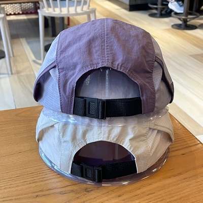 Unisex leve respirável secar rápido 5 painéis Camping Caps Custom Outdoor Hiking Camp Cap Splicing Short Brim Camper Hat