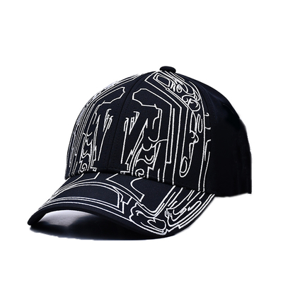 Gráfico de logotipo bordado bonés clássicos de beisebol chapéus personalizados ajustáveis chapéus de beisebol desportivos com fecho de plástico traseiro