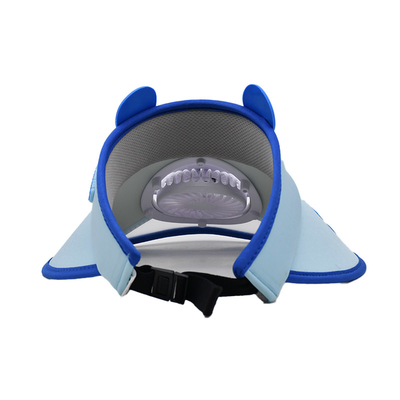Chapéu de ventilador solar infantil coreano fofo de ursinho no atacado Chapéu personalizado para meninos e meninas ao ar livre, protetor solar, desenho animado, aba larga, viseira