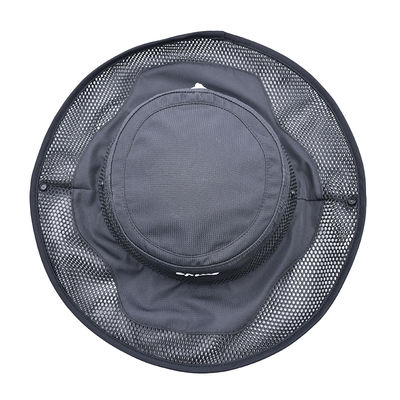 Alta Qualidade Custom bordado Impresso Sombra Balde Chapéus de Mergulho Capuz de Pesca Larga Borda