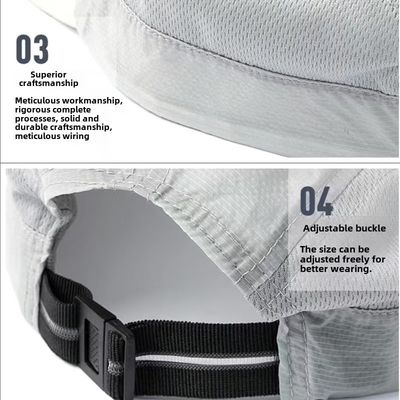 Boné esportivo ajustável não estruturado Boné de corrida leve personalizado para homens e mulheres