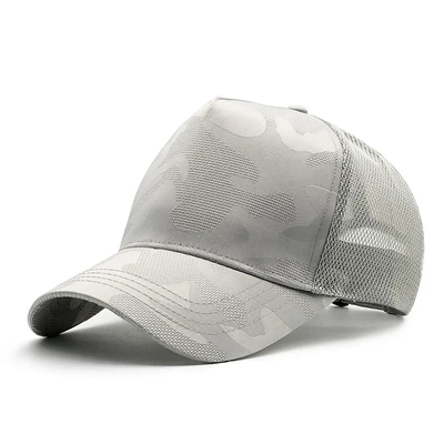 Chapéu de beisebol simples de tamanho grande para homens Mulheres Custom Design Trucker Chapéu de malha para cabeça grande grande Moda para Esporte Casual cena