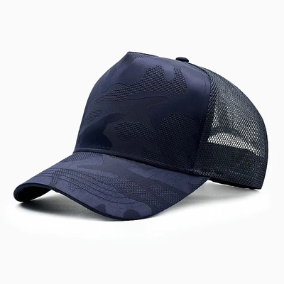 Chapéu de beisebol simples de tamanho grande para homens Mulheres Custom Design Trucker Chapéu de malha para cabeça grande grande Moda para Esporte Casual cena
