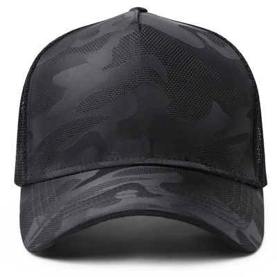 Chapéu de beisebol simples de tamanho grande para homens Mulheres Custom Design Trucker Chapéu de malha para cabeça grande grande Moda para Esporte Casual cena