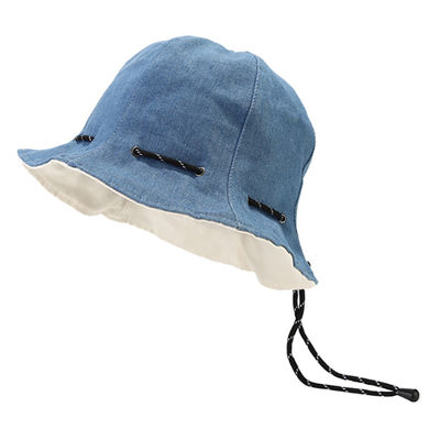 Chapéu de pescador de venda quente, por atacado, de primavera e verão, de uso transformado em saco, de algodão, adulto, unisexo, chapéu de balde reversível