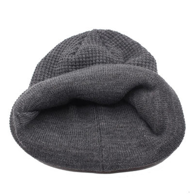 Custom Adult Fisherman Beanies Skull Cap High Quality Cuffed Beanie Hats
