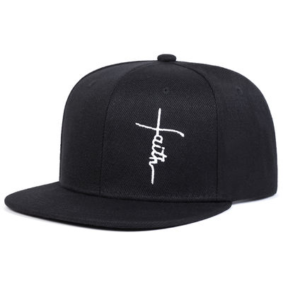 Chapéus de lazer de tamanho grande Chapéus de lazer de 6 painéis de borda plana Snapback Cap para atividades ao ar livre