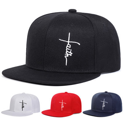 Chapéus de lazer de tamanho grande Chapéus de lazer de 6 painéis de borda plana Snapback Cap para atividades ao ar livre