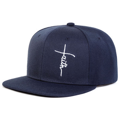 Chapéus de lazer de tamanho grande Chapéus de lazer de 6 painéis de borda plana Snapback Cap para atividades ao ar livre