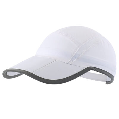 Summer Quick Dry Foldable Running Hat Custom Logo 5 Panel Plain Baseball Cap Women Men Portable UPF50+ 5 Panel Sun Hat