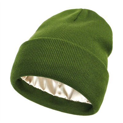 Beanie Style Bonés de tricô Chapéus de boné de lã acrílica poliéster chapéu de merino para adultos Circunferência de chapéu de inverno leve e respirável