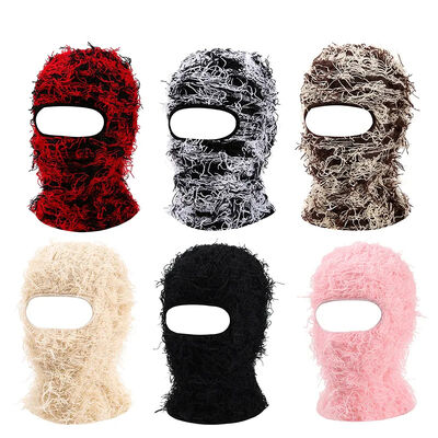 Máscara de Esqui Balaclava em Transtorno Personalizada de Rosto Completo Tricoteada Balaclava Impeligrente Mascara de Esqui Frio para Tempo Frio Máscara de Rosto Tricoteada Camuflada