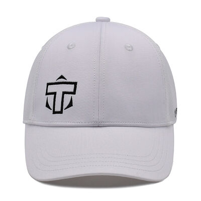 Capuz de basebol de seis painéis de alto perfil, com suporte de algodão ajustável, adequado para equipes esportivas e eventos de marketing