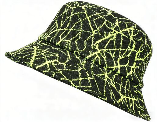 Proteção UV Chapéu de balde de pescador respirável feito de materiais reciclados para atividades de pesca ao ar livre e praia