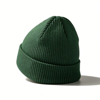 Brinco de boné de tricô com circunferência de adulto e material acrílico para o calor do inverno